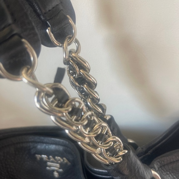 Black Leather Women's Bag - Picture 4 of 7